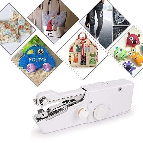 Electric Hand Stitching Machine Portable Handheld Sewing Machine for Home Tailoring, Travel & Emergency Use | Compact Stapler Mini Silai Machine | DIY Crafts & Clothes Repair Kit