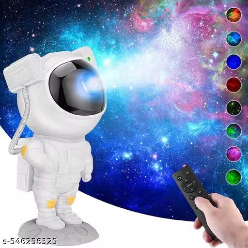 Projector Night Light – 360° Rotating Nebula Star Projector with Remote Control, Timer & Adjustable Head – LED Space Lamp for Kids’ Bedroom, Gaming Room, Home & Party Décor