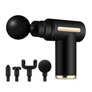 Rechargeable Handheld Percussion Massage Gun Machine for Deep Tissue Muscle Massage Body Relaxation Pain Relief Muscle Relaxation for Men and Women